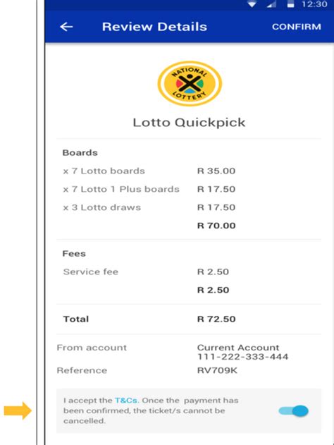 lotto winner standard bank app